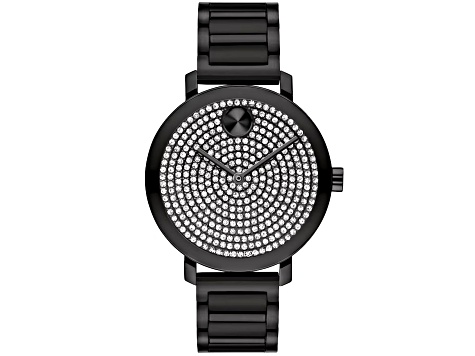 Movado Bold Evolution 34mm Black Stainless Steel Bracelet