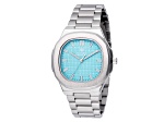 Montres Prestige by Invicta 42mm Light Blue Dial Stainless Steel