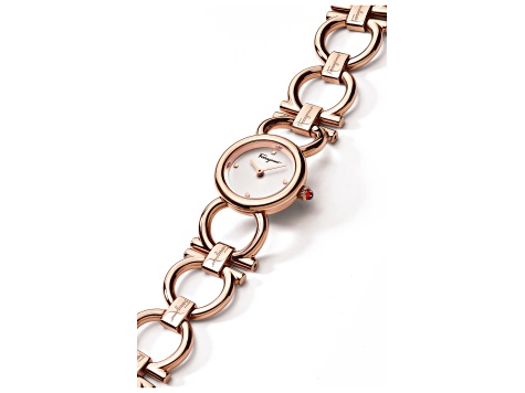 Ferragamo Women's Double Gancini 22mm Quartz Watch