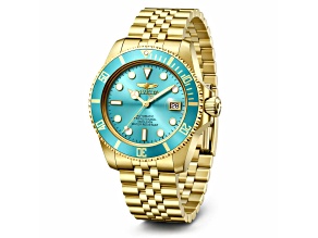 Invicta Men's Pro Diver 42mm Tiffany Blue Dial Stainless Steel Bracelet Automatic Watch