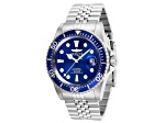 Invicta Pro Diver 42mm Blue Dial Stainless Steel Band Automatic Watch