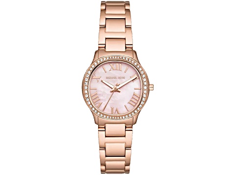 Michael Kors Sage 31mm Rose Stainless Steel Bracelet Pink  display picture 1