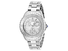 Invicta Angel 38mm White Dial Stainless Steel Quartz Watch