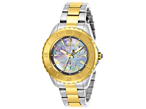 Invicta Angel 38mm Gunmetal Dial Two-tone Stainless Steel Quartz Watch
