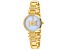 Just Cavalli Women's Just Mio White Dial, Yellow Stainless Steel Watch