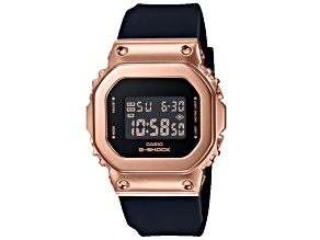 Casio G-Shock 44mm Black Resin Strap Black Dial Quartz Watch