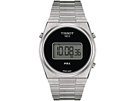 TISSOT PRX 腕時計 ステンレススチール New Tissot PRX Chronograph Panda 42mm Stainless Steel Watch