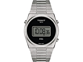 Tissot PRX Digital 40mm Stainless Steel Bracelet Black Dial Quartz Watch