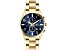 Oceanaut Men's Escapade Blue Dial, Yellow Stainless Steel Watch