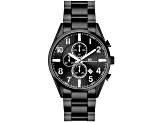 Oceanaut Men's Escapade Black Dial, Black Stainless Steel Watch
