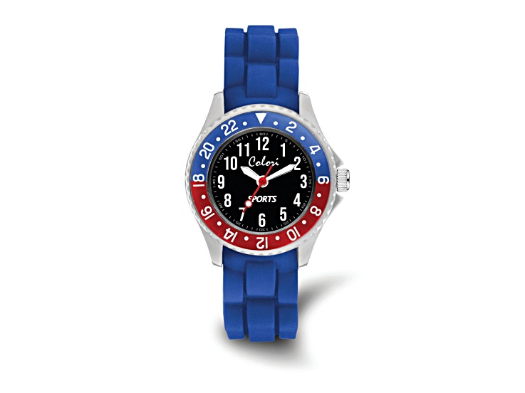 Colori Kidz Sports Blue and Red 30mm Watch - 1Y567B | JTV