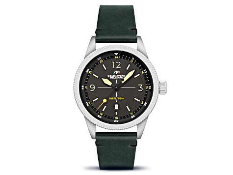 NWT Dominatore Del Mare Aviatore Quartz Green Dial Men\'s Watch GREEN — Dominatore Del Mare main image 4