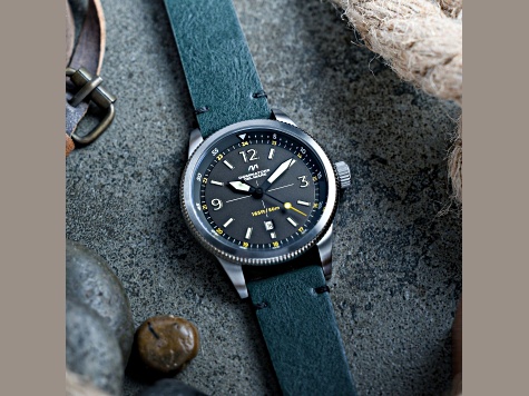 NWT Dominatore Del Mare Aviatore Quartz Green Dial Men\'s Watch Dominatore Del Mare Camogli Automatic Vert Green – Watches.com main image 2