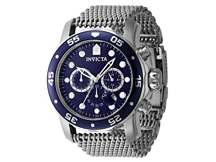 Invicta Pro Diver 48mm Blue Dial Stainless Steel Quartz  display picture 2