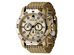 Invicta Pro Diver 48mm Gold Tone Stainless Steel Quartz Watch