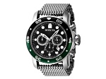 Invicta Pro Diver 48mm Black and Green Two-tone Bezel Stainless Steel Quartz Watch