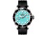 Seapro Men's Nexus Blue Dial, Black Bezel, Black Rubber Strap Watch