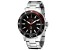 Nautica Cocoa Beach Men's 43 Quartz Stainless Steel Watch, Black Dial