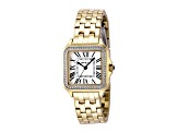 Invicta Angel 28mm Yellow Stainless Steel Band Quartz Watch