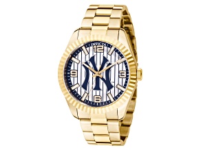 Invicta Specialty 43mm Silver Dial Stainless Steel Band Quartz Watch