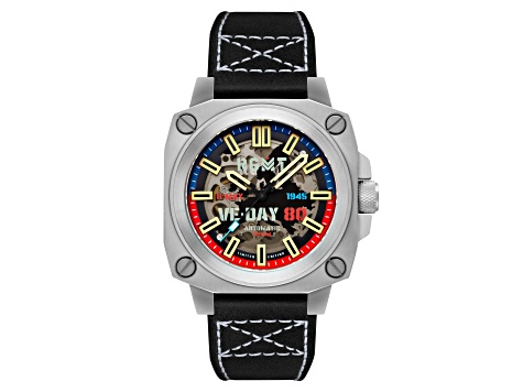 RGMT Altimeter Skeleton Automatic Ve-Day 80th Black Stainless