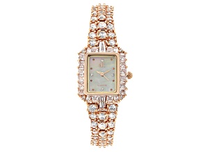 Adee Kaye™ White Crystal Watch