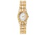 Adee Kaye™ White Crystal Rhodium Over Brass Watch