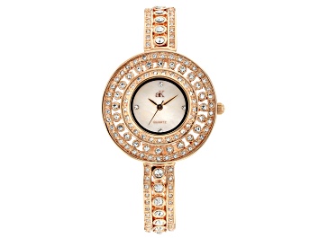 Picture of Adee Kaye™ White Crystal Hinged Bangle Watch
