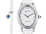 Ecclissi Facets Oval Watch & Bracelet Set