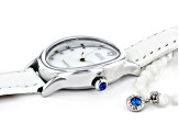 Ecclissi Facets Oval Watch & Bracelet Set