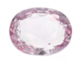 Pink Padparadscha Sapphire 9.89x7.66mm Oval Mixed Step Cut 4.09ct