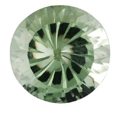 green prasiolite gemstone