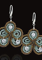 Sparkle Flower Earrings