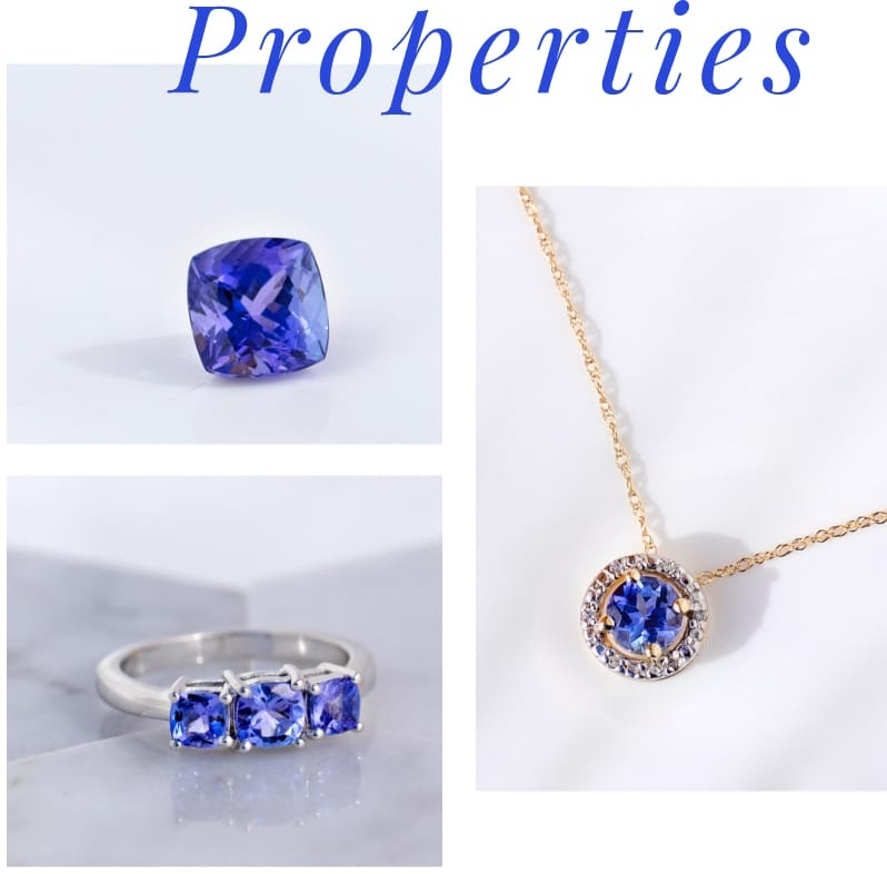 Tanzanite Jewelry + Gemstone