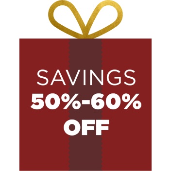 Savings 50%-60% 