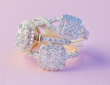 Rings with Diamonds 