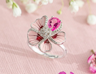 Floral jewelry