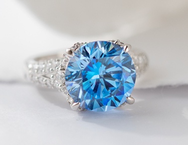 Bella Luce Luxe Blue & white ring