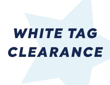 White Tag Clearance 