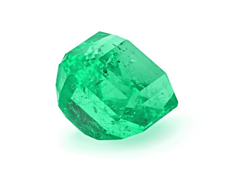 Colombian Emerald 10.4x8.3mm Emerald Cut 3.88ct