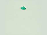 Colombian Emerald 8.7x5.8mm Pear Shape 1.09ct