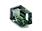 Teal Sapphire Unheated 12.16x7.24mm Hexagon 3.54ct