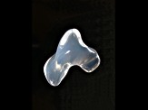 Colorless "Water" Opal 31x19mm Free-Form Carving 28.37ct
