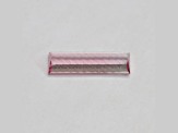 Pink Tourmaline 19.7x6.6mm Rectangle Fantasy Cut 4.85ct