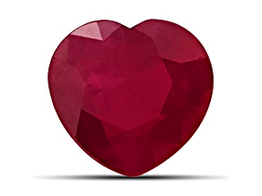 Burmese Ruby 6.2x5.9mm Heart Shape 1.10ct