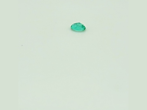 Colombian Emerald 7.7x5.7mm Oval 0.89ct