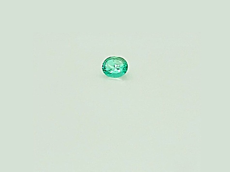 Colombian Emerald 7.3x6.0mm Oval 1.12ct