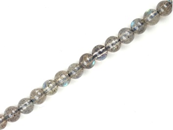 Picture of Blue Labradorite 4mm Smooth Rounds Smooth Rounds Bead Strand, 15" strand length