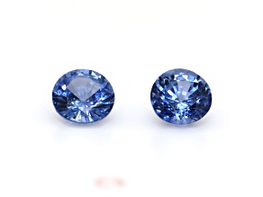 SAPPHIRE ROUND SHAPE PAIR 4.5mm, 0.95 CTS
