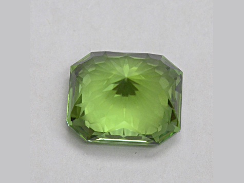 Green Tourmaline 16.1x13.3mm Emerald Cut 16.79ct